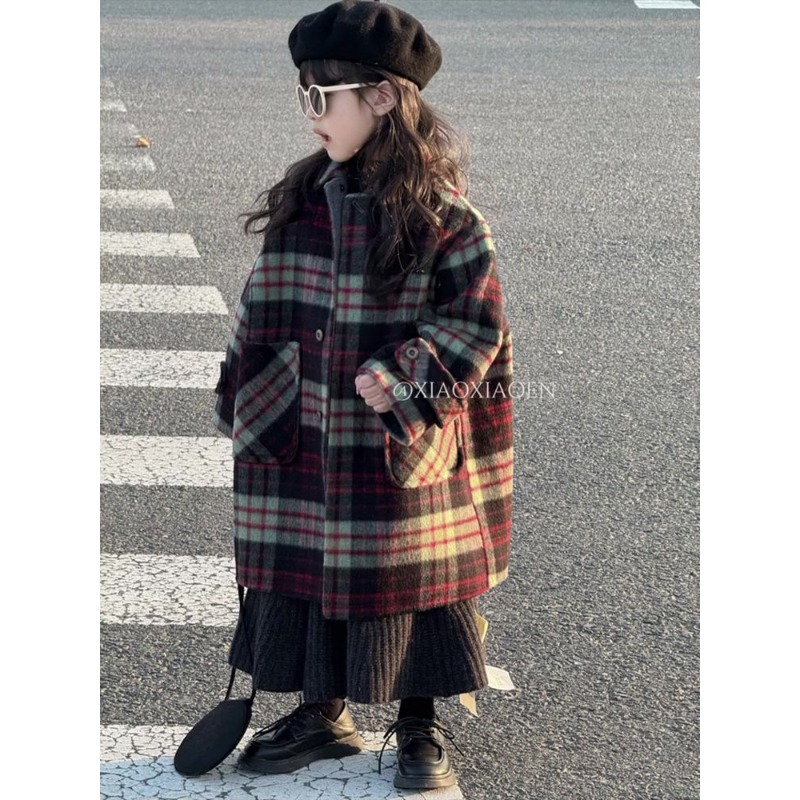 Baby Clothing High End - Roupas infantis coreanas para meninas casaco