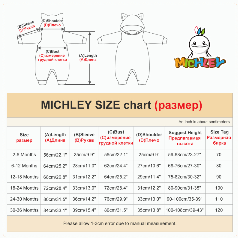 Macacão de Bebê MICHLEY Carniv - Baby Clothing Dividers avaliação e preço