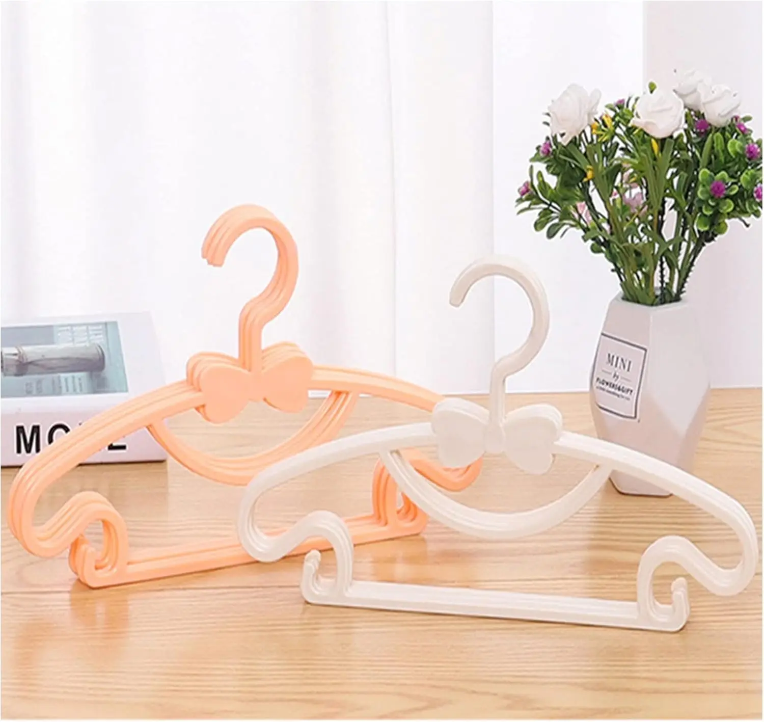 Cabides de Plástico para Bebês - Baby Clothing Hanging Rack avaliação e preço